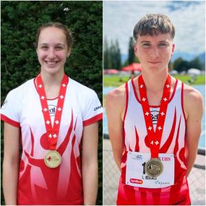 Nachwuchs SM mit Gold und Bronze